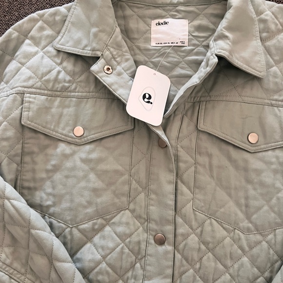 NWT Elodie quilted cropped jacket size XL - Picture 3 of 6